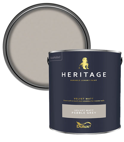 Dulux Heritage Velvet Matt - 2.5L - Pebble Grey