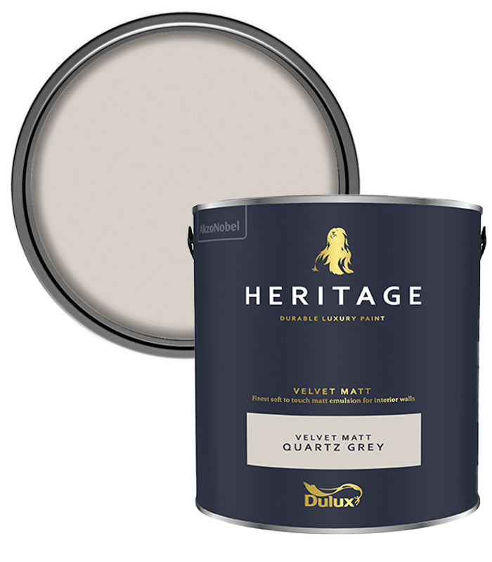 Dulux Heritage Velvet Matt - 2.5L - Quartz Grey
