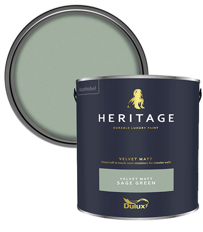 Dulux Heritage Velvet Matt - 2.5L - Sage Green
