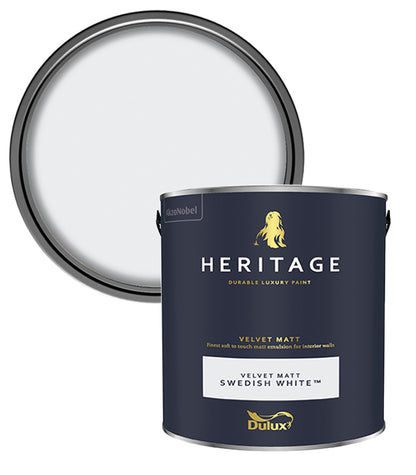 Dulux Heritage Velvet Matt - 2.5L - Swedish White