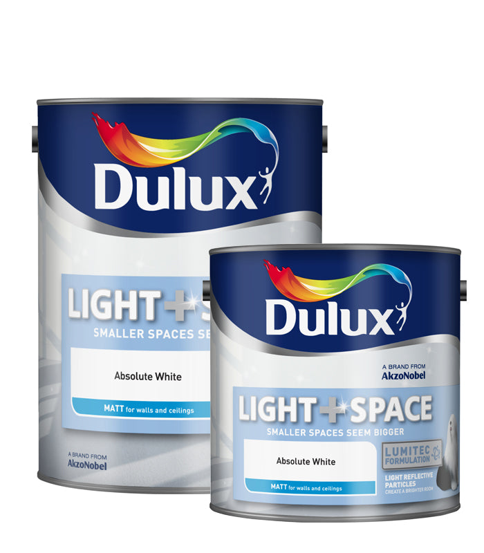 Dulux Light and Space Absolute White Matt Paint