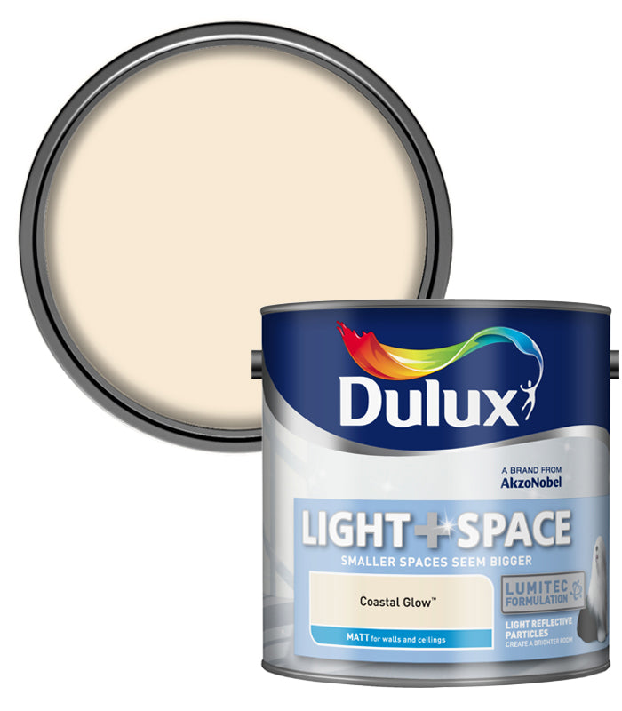 Dulux Retail Matt Light & Space Colours - Coastal Glow - 2.5L