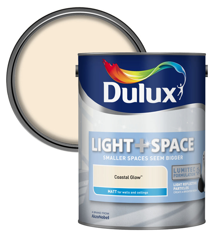 Dulux Retail Matt Light & Space Colours - Coastal Glow - 5L