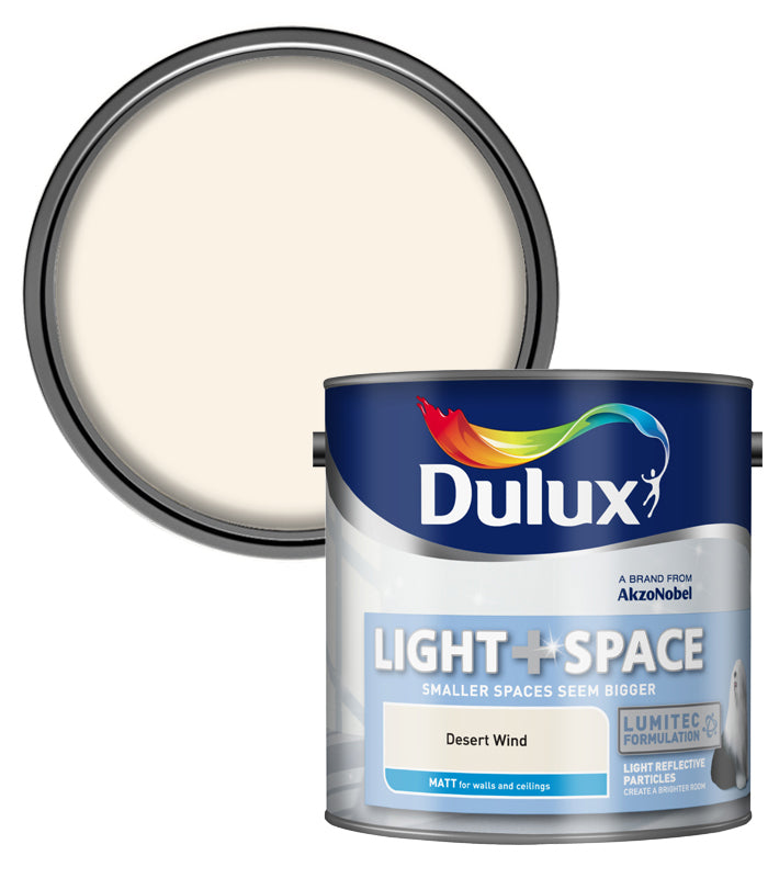 Dulux Retail Matt Light & Space Colours - Desert Wind - 2.5L