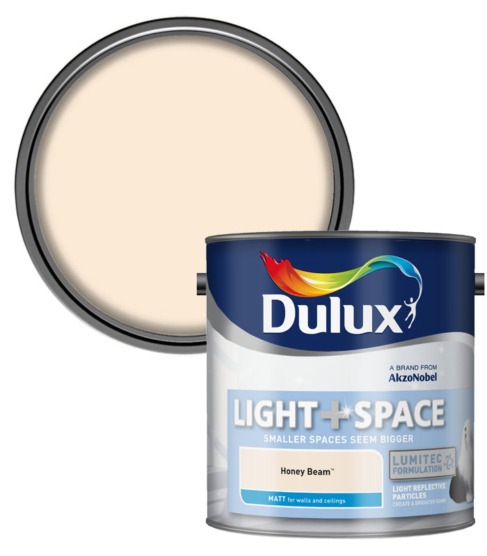 Dulux Retail Matt Light & Space Colours - Honey Beam - 2.5L