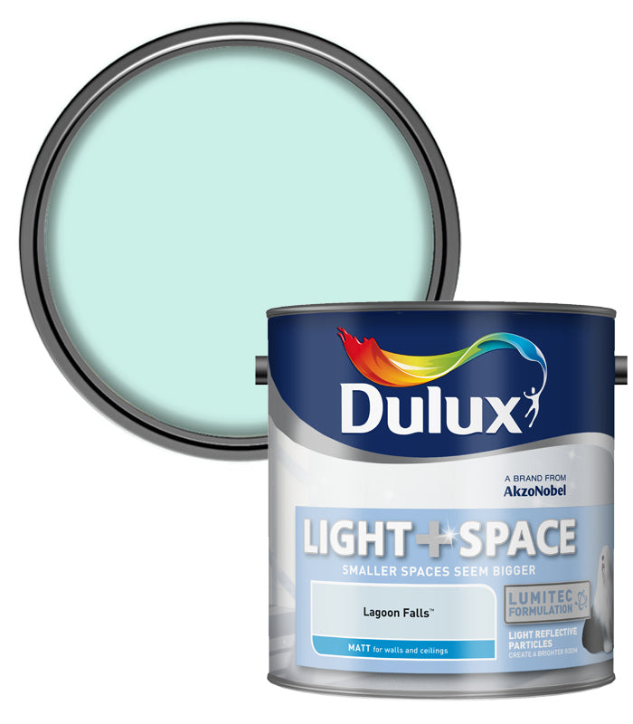 Dulux Retail Matt Light & Space Colours - Lagoon Falls - 2.5L