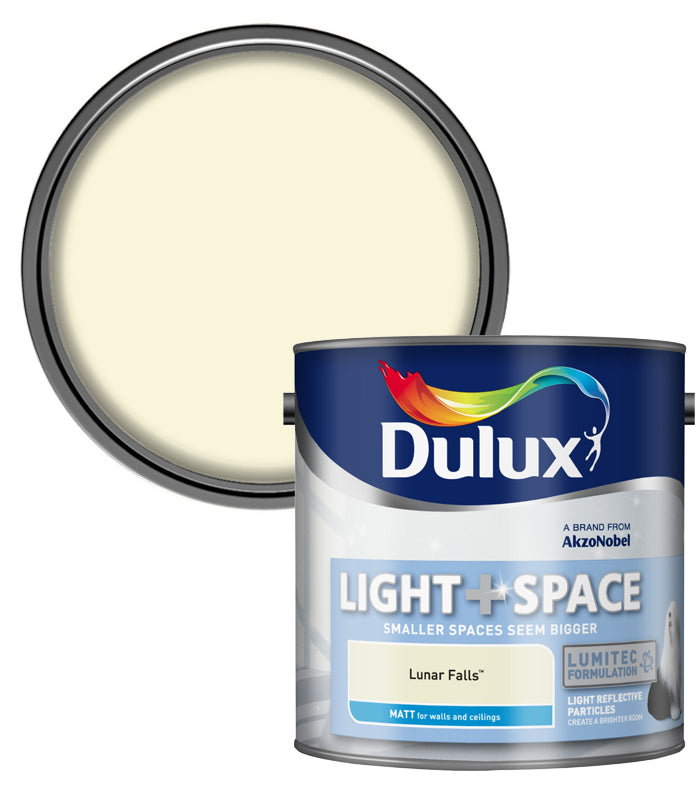 Dulux Retail Matt Light & Space Colours - Lunar Falls - 2.5L