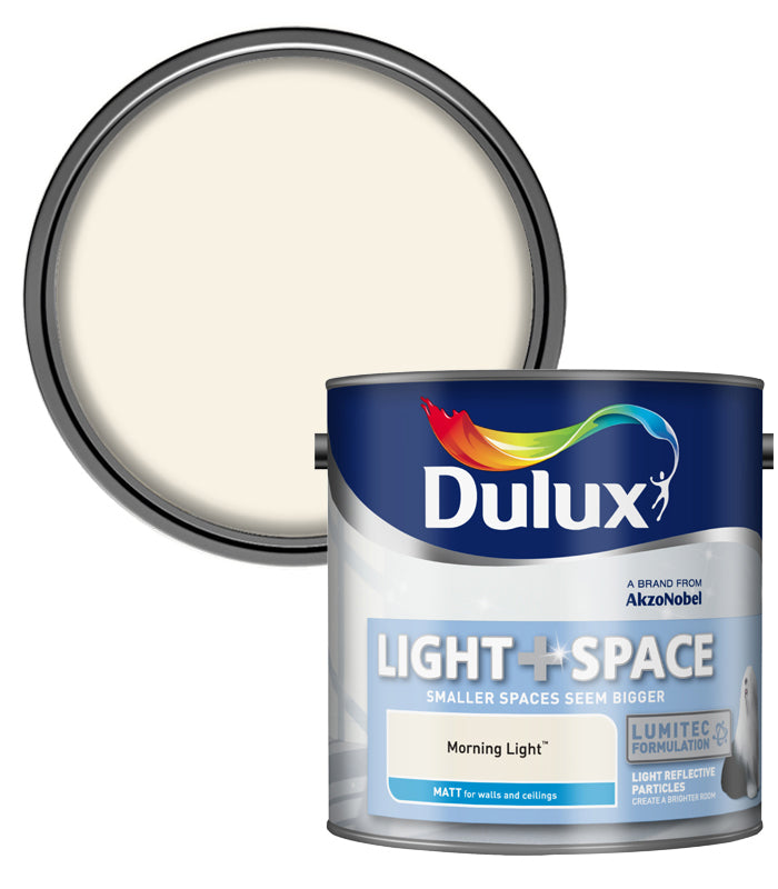 Dulux Retail Matt Light & Space Colours - Morning Light - 2.5L