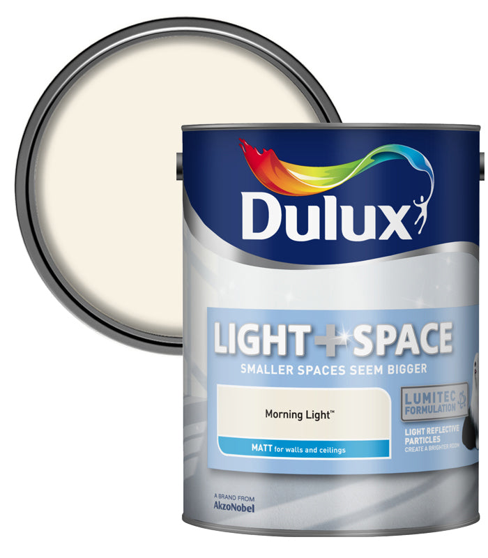 Dulux Retail Matt Light & Space Colours - Morning Light - 5L