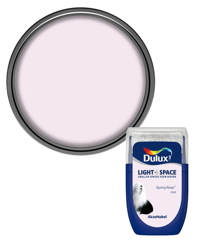 Dulux Light & Space Tester Pot - 30ml - Spring Rose