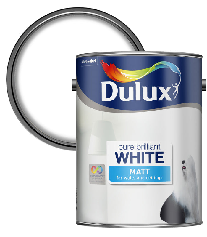 Dulux Retail Matt - Pure Brilliant White - 5L