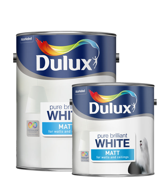 Dulux Matt Paint - Pure Brilliant White