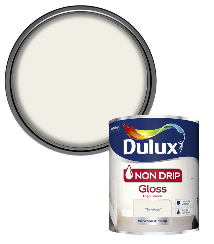 Dulux Retail Non Drip Gloss Paint - Timeless - 750ml