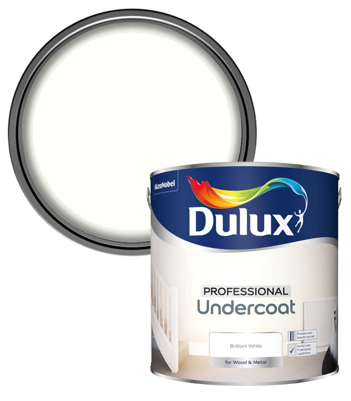 Dulux Retail Professional Undercoat - Pure Brilliant White - 2.5L