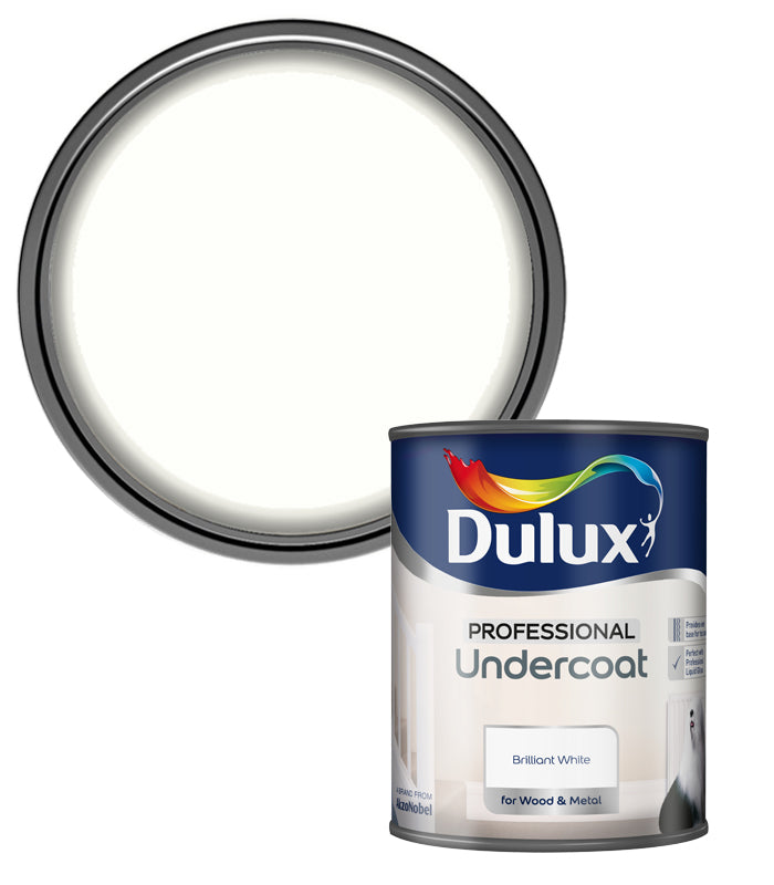 Dulux Retail Professional Undercoat - Pure Brilliant White - 750ml