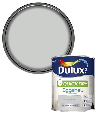Dulux Quick Dry Eggshell - Goose Down - 750ml
