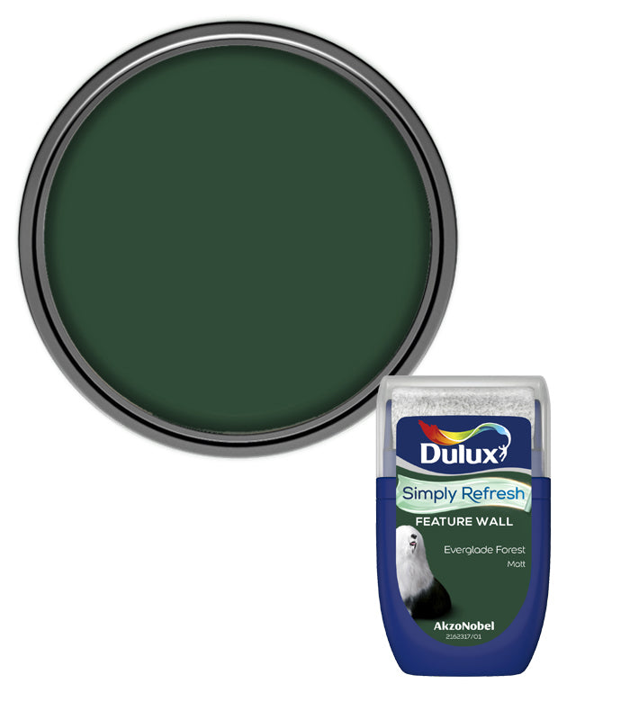 Dulux Simply Refresh Feature Wall Tester Pot - 30ml - Everglade Forest
