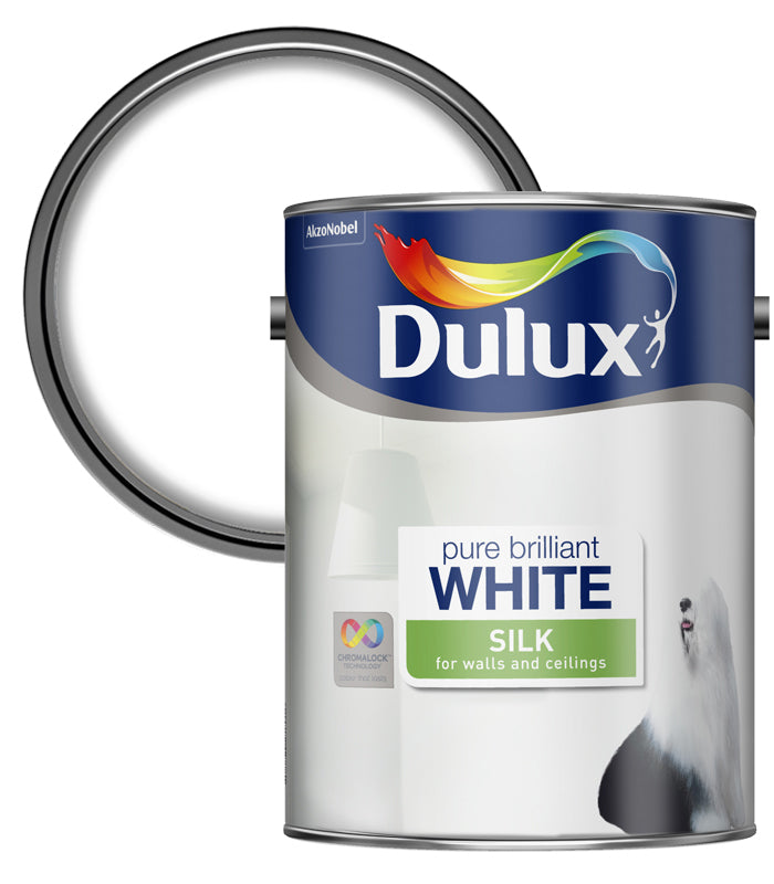 Dulux Retail Silk - Pure Brilliant White - 5L