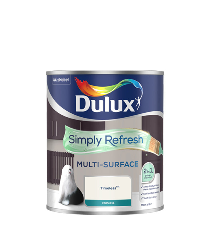Dulux Simply Refresh Multi-Surface Eggshell Paint - 750ml