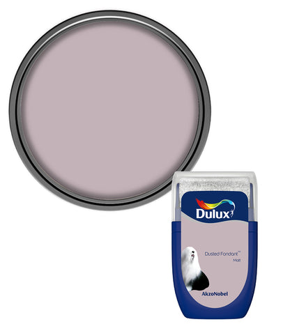 Dulux Retail Matt Emulsion Tester Paint Pot - 30ml - Dusted Fondant