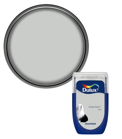 Dulux Retail Matt Emulsion Tester Paint Pot - 30ml - Goose Down