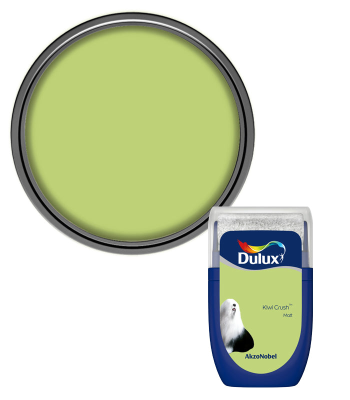 Dulux Retail Matt Emulsion Tester Paint Pot - 30ml - Kiwi Crush