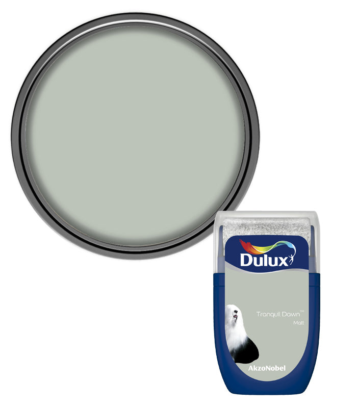Dulux Retail Matt Emulsion Tester Paint Pot - 30ml - Tranquil Dawn