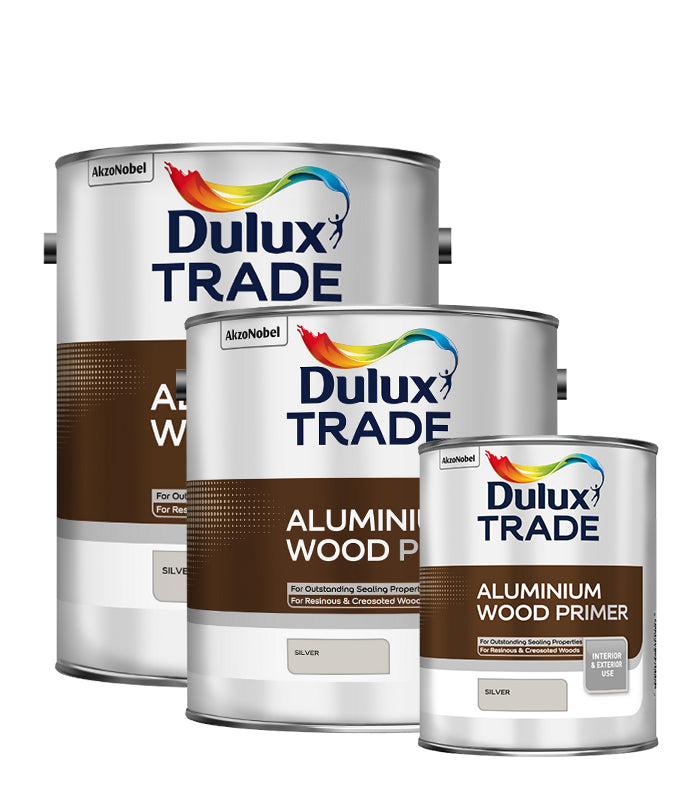 Dulux Trade Aluminium Wood Primer - Silver