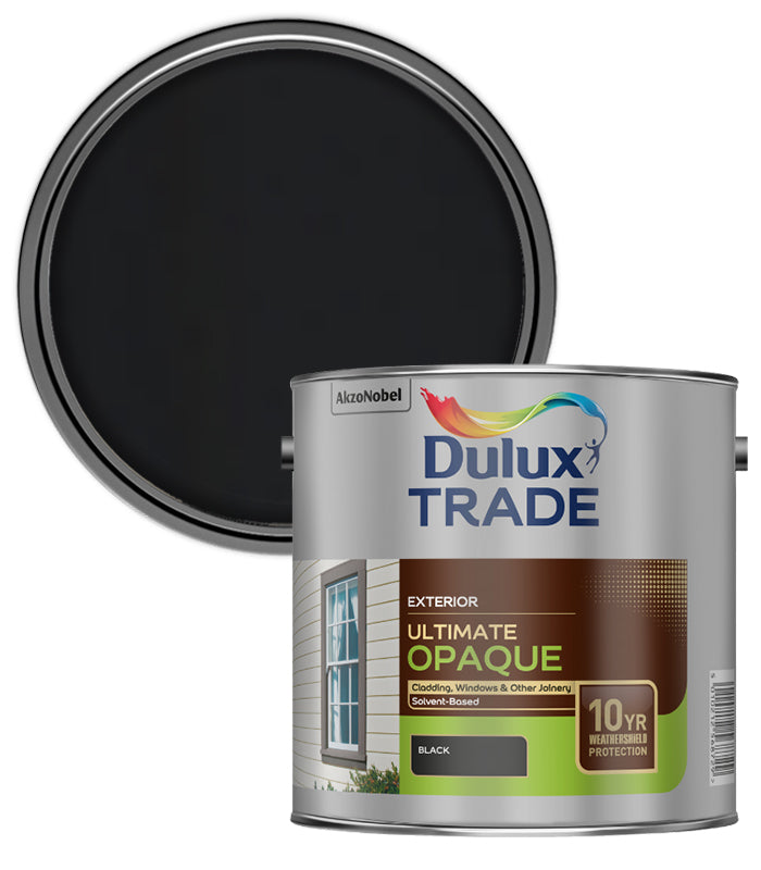 Dulux Trade Ultimate Opaque - Black - 2.5L