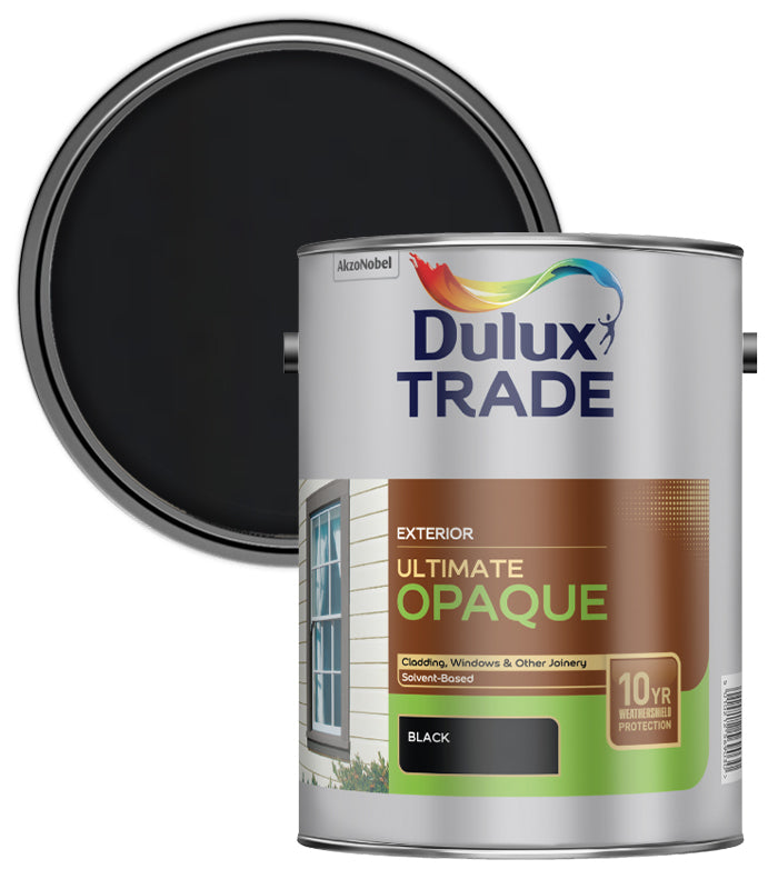 Dulux Trade Ultimate Opaque - Black - 5L