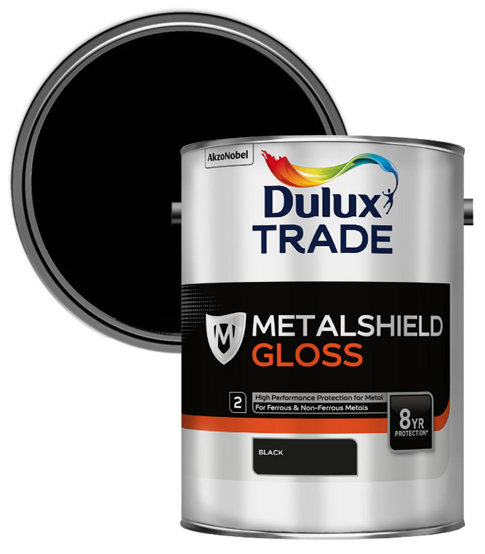 Dulux Trade Metalshield Gloss - Black - 5L
