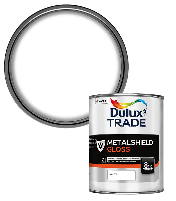 Dulux Trade Metalshield Gloss - White - 1L