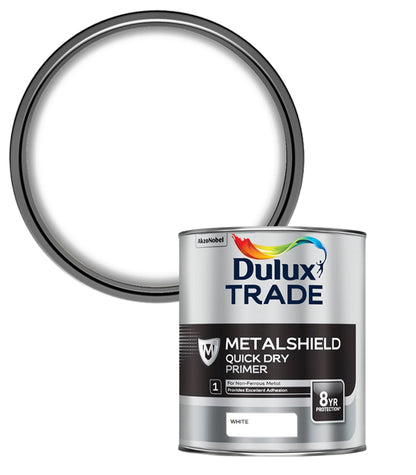 Dulux Trade Metalshield Quick Dry Primer - White - 1L