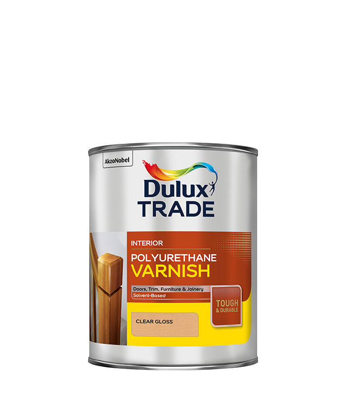 Dulux Trade Polyurethane Varnish - Gloss - 1L