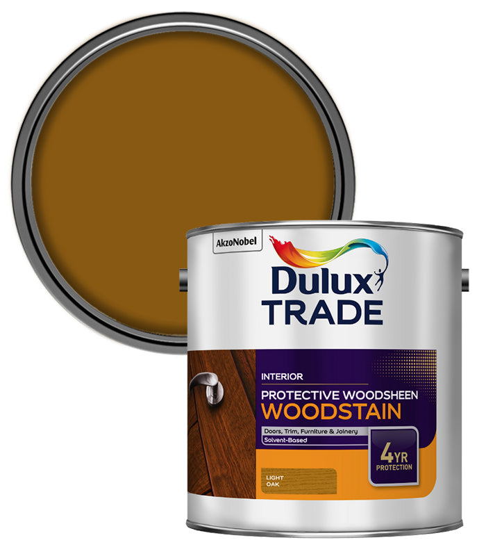 Dulux Trade Protective Woodsheen - Light Oak - 2.5L