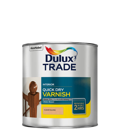 Dulux Trade Quick Dry Varnish - Gloss - 2.5L