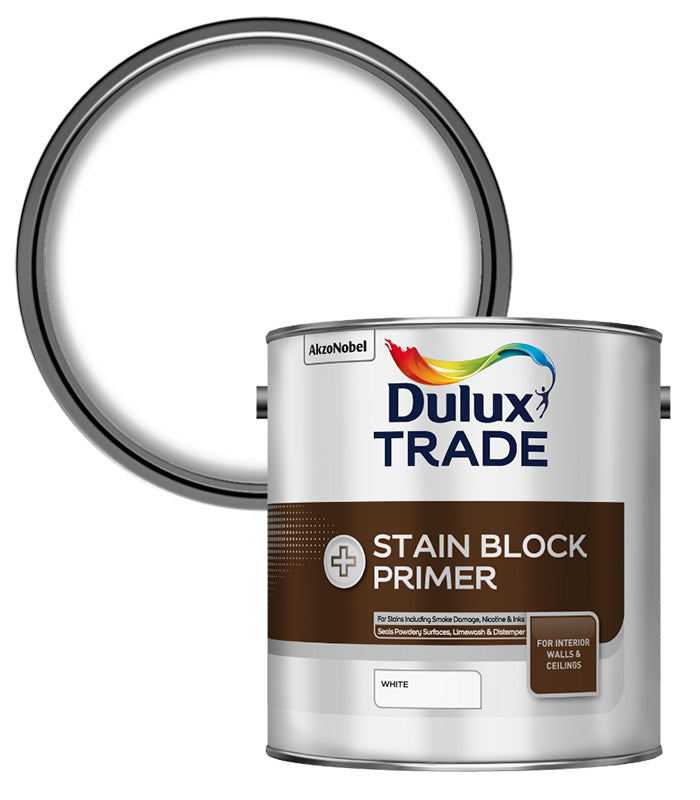 Dulux Trade Stain Block Primer - White - 2.5L