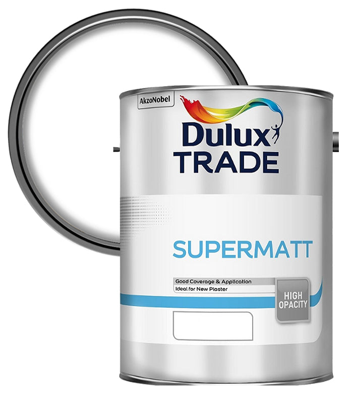 Dulux Trade Supermatt - White - 5L