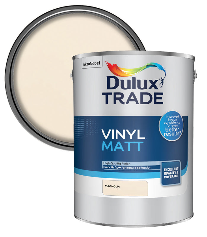 Dulux Trade Vinyl Matt - Magnolia - 5L