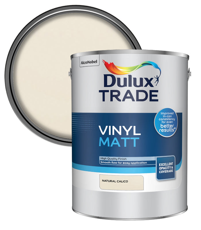 Dulux Trade Vinyl Matt - Natural Calico - 5L
