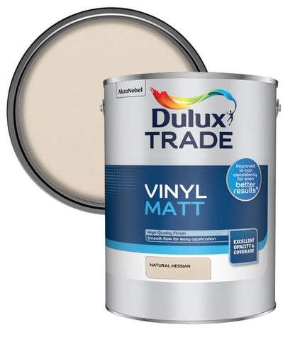 Dulux Trade Vinyl Matt - Natural Hessian - 5L
