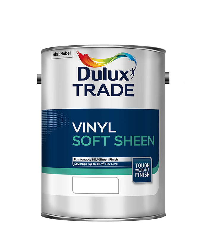 Dulux Trade Vinyl Soft Sheen Paint - 5 Litre