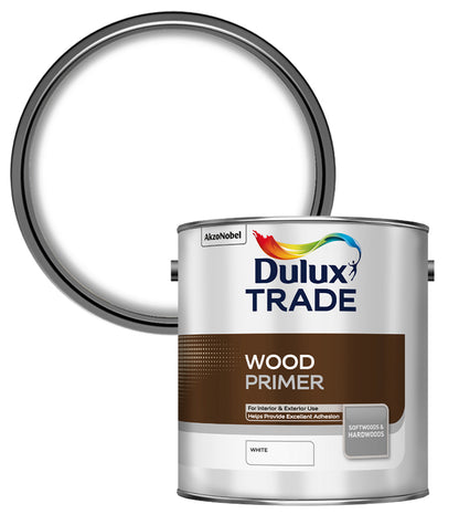 Dulux Trade Wood Primer - White - 2.5L