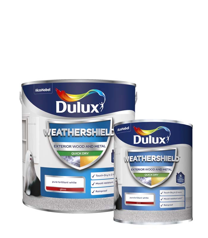 Dulux Weathershield Quick Dry Gloss Paint