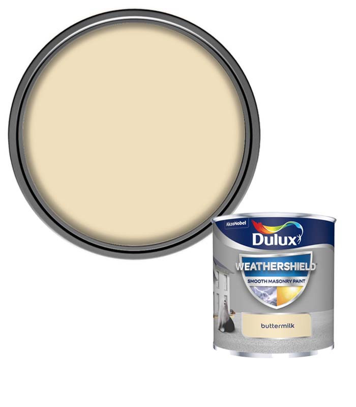 Dulux All Weather Protection Smooth Masonry - 250ml - Buttermilk