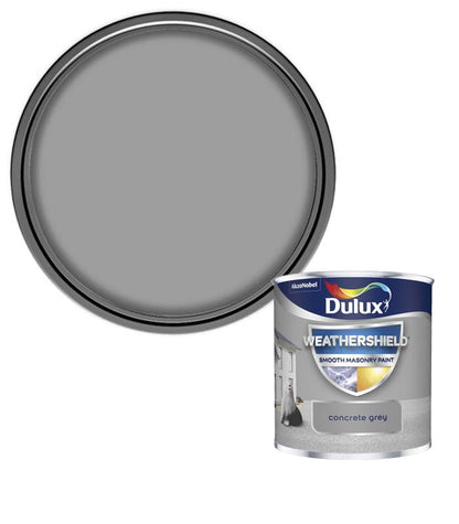 Dulux All Weather Protection Smooth Masonry - 250ml - Concrete Grey