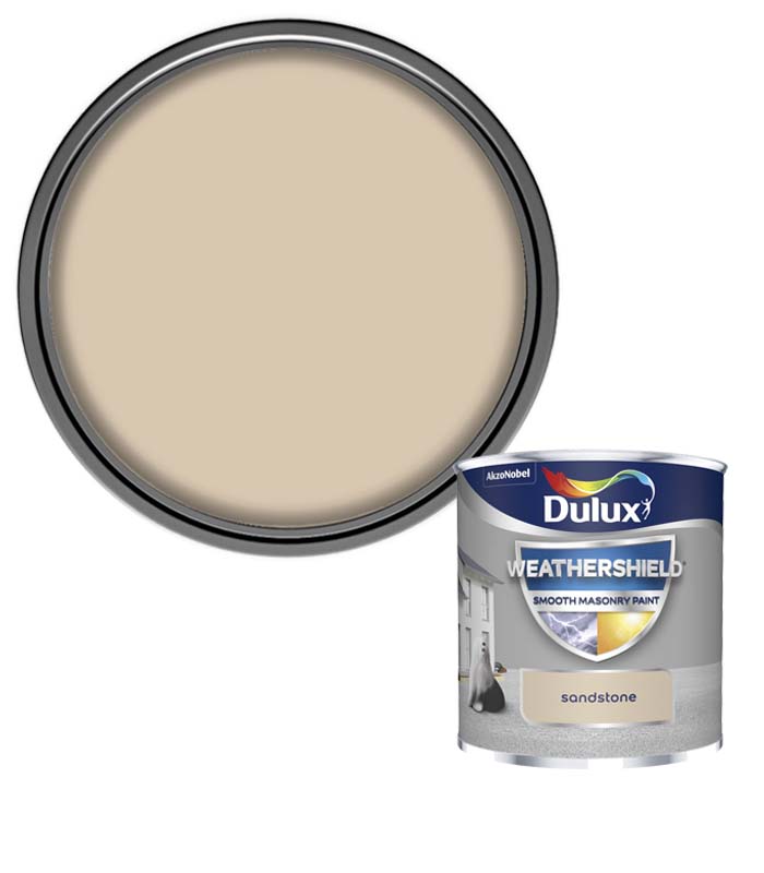 Dulux All Weather Protection Smooth Masonry - 250ml - Sandstone