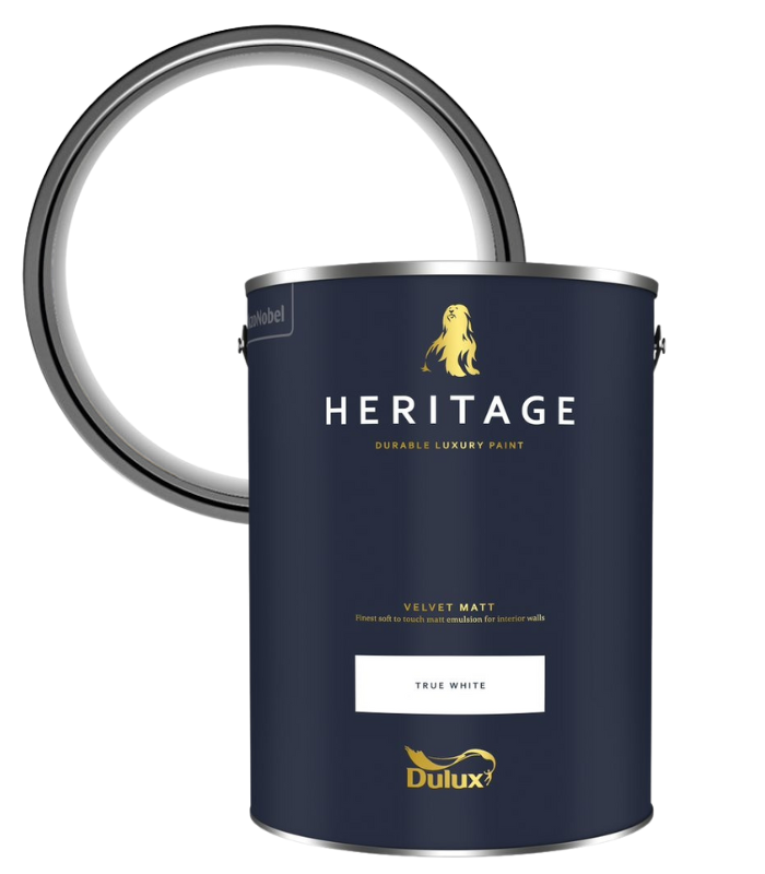 Dulux Heritage Velvet Matt - 5 Litre - True White