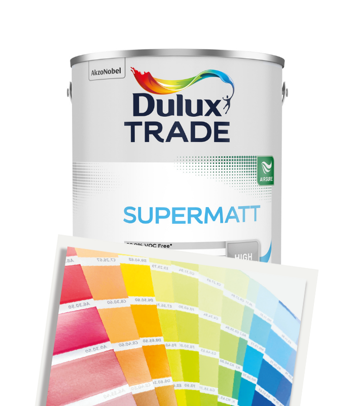 Dulux Trade Supermatt 5L - Tinted Colour Match