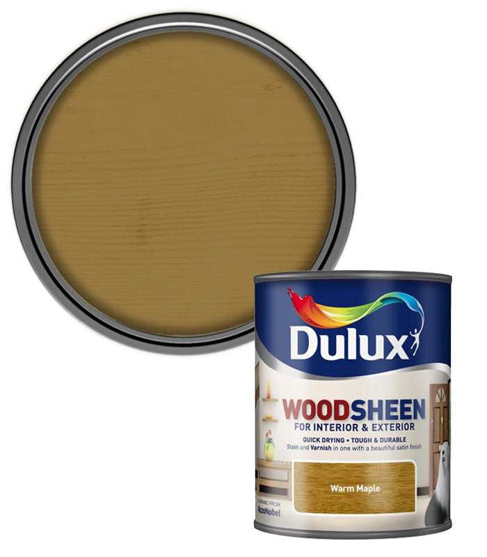 Dulux Woodsheen - Interior & Exterior - Warm Marple 750ML